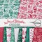 Santa Toile in Green (54489-2) | Jolly Christmas | Whistler Studios | Windham